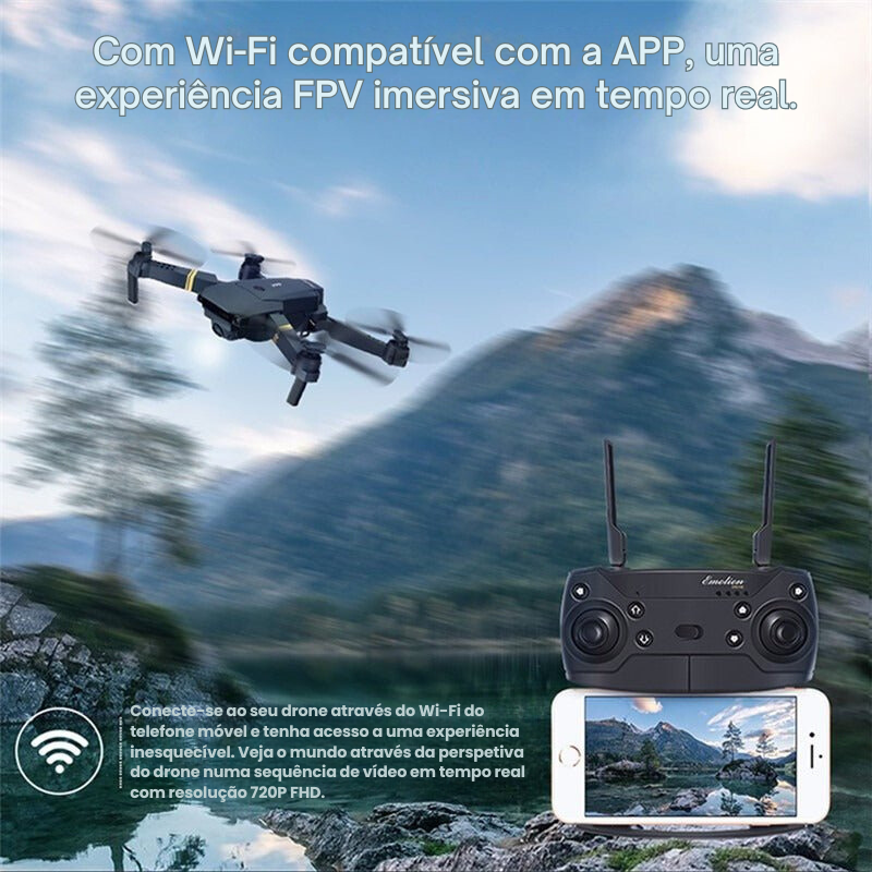 FlyDrone™ - Drone com câmara Full HD 4K (PROMOÇÃO SÓ HOJE) [NOVO]